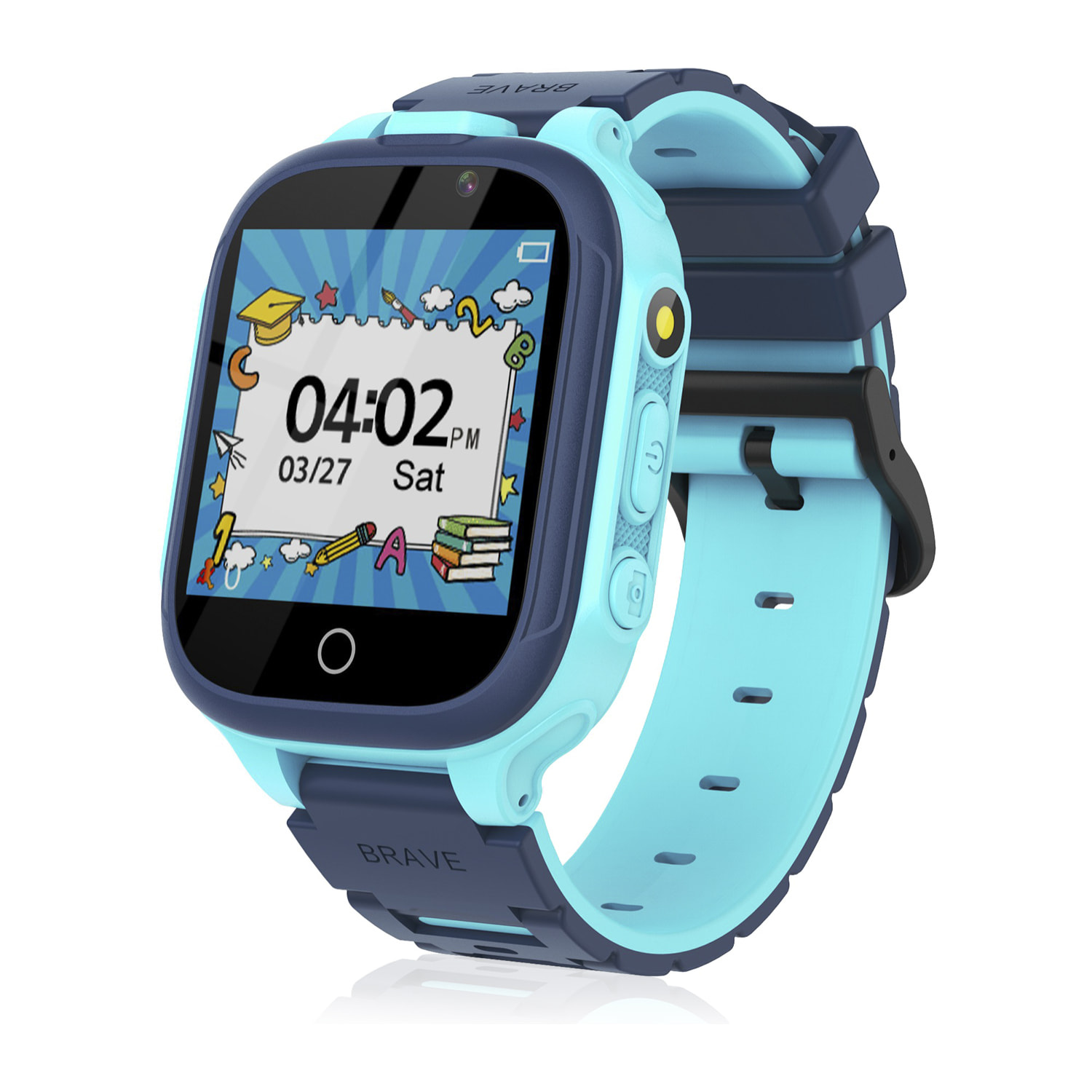 Smartwatch infantil S23 gaming watch, con 14 juegos, doble cámara de fotos y video.