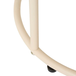 Table d'appoint Juna beige 33x33x48cm