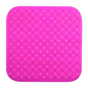 Tapis Fond de douche antidérapant Caoutchouc CLASS 54x54cm Fuschia MSV