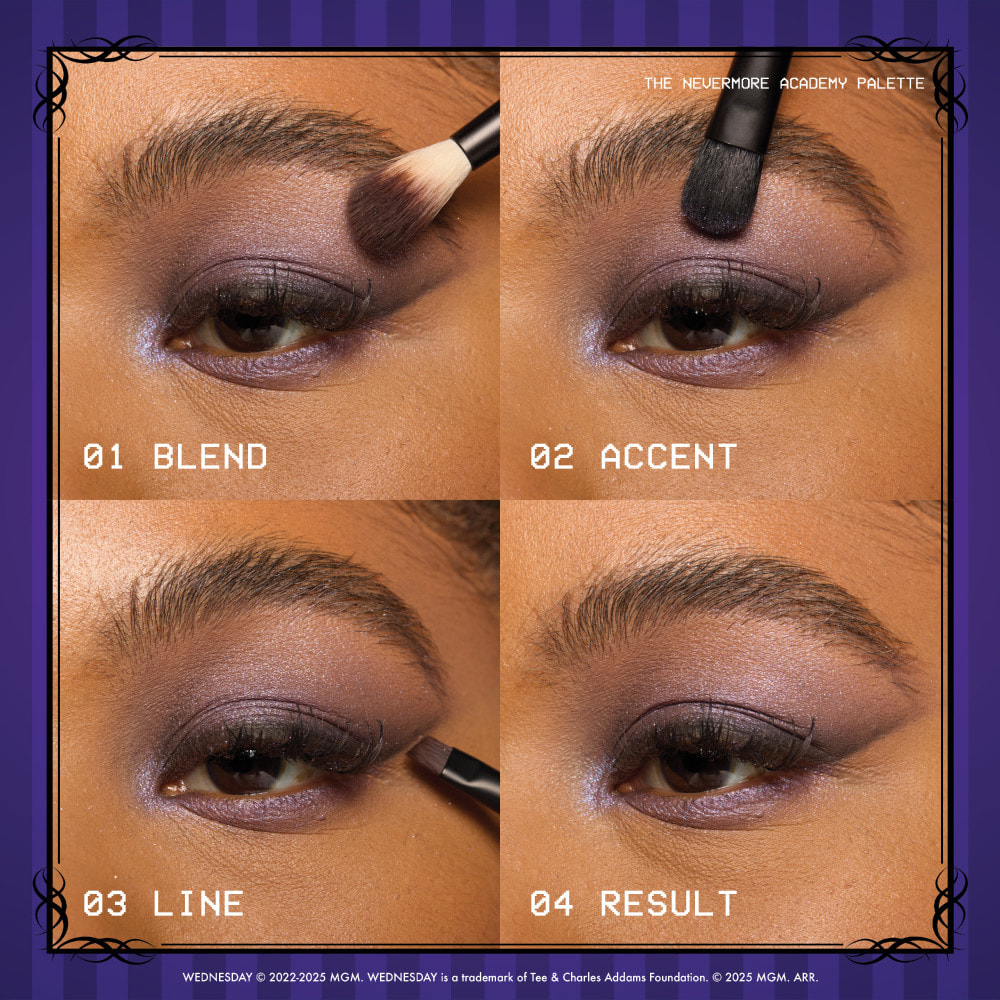 THE NEVERMORE ACADEMY PALETTE