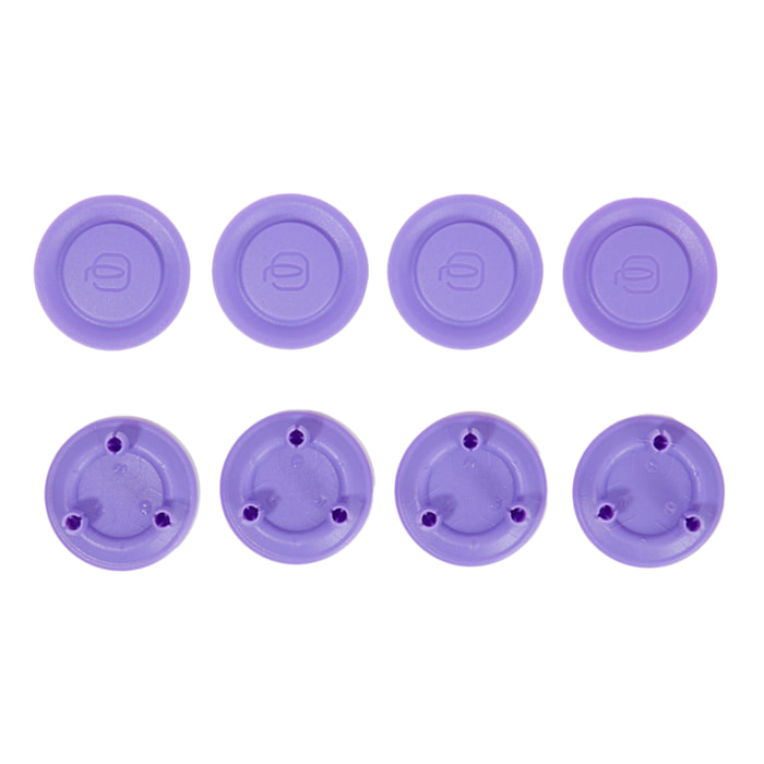 Piquadro Set di 8 copriruota in colori assortiti
