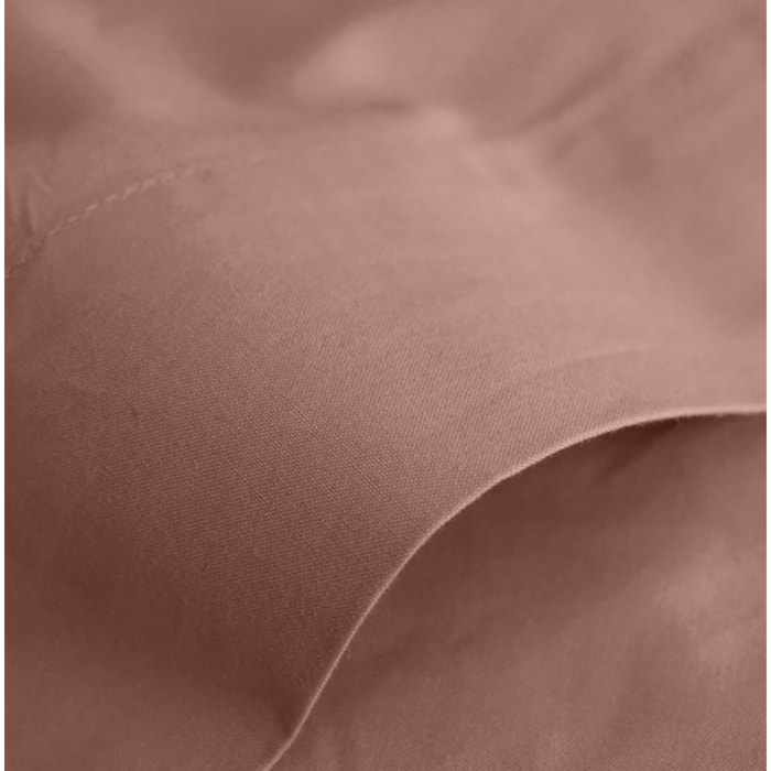 Drap plat "Prémium" - Couleur Vieux Rose