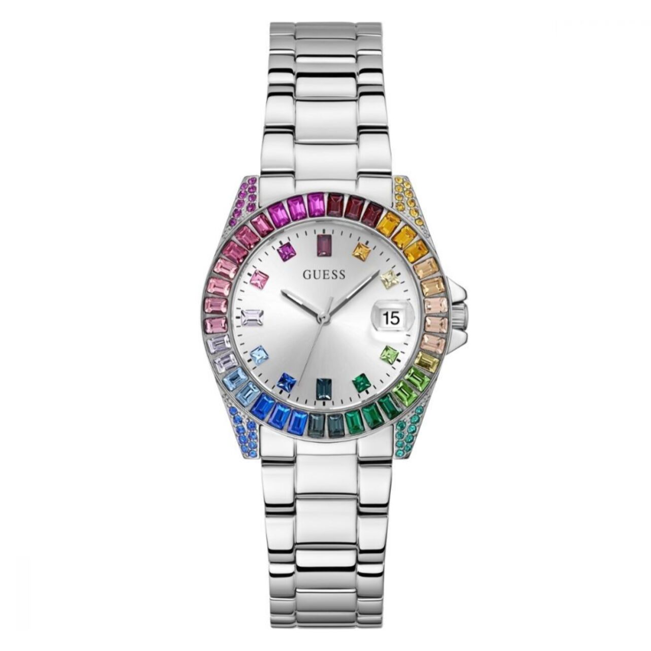 Reloj Guess GW0475L4 Mujer Analogico Cuarzo con Correa de Acero inoxidable