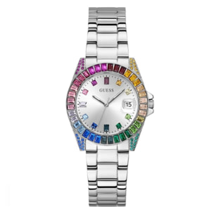Reloj Guess GW0475L4 Mujer Analogico Cuarzo con Correa de Acero inoxidable