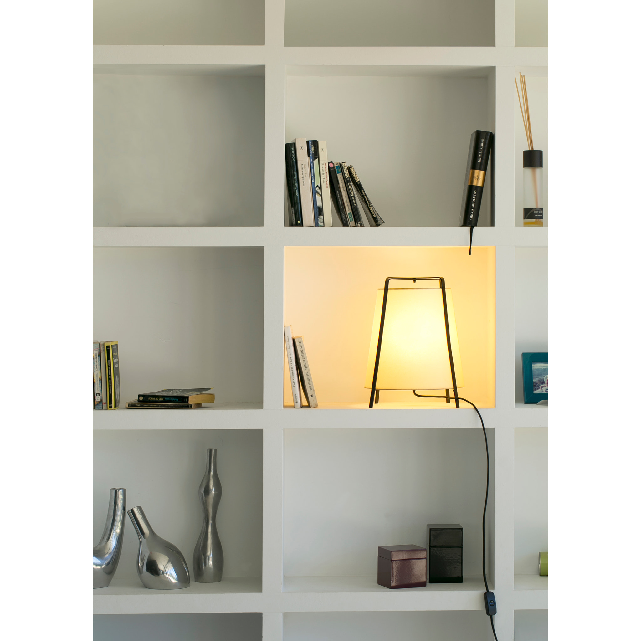 AKANE 350 Lampe de table beige