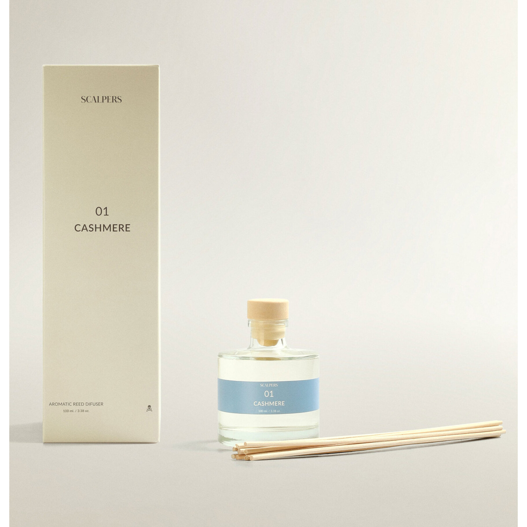 Difusor mikado de 100ml aroma cashmere scalpers