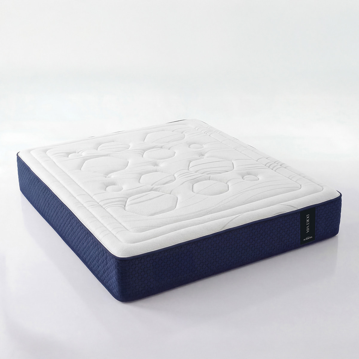 Matelas Hybride Dolce Vita, Ressorts Ensachés & Mémoire de fome, Soutien Ferme, 28 cm, Limite les Points de Pression