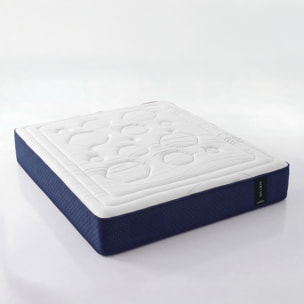 Matelas Hybride Dolce Vita, Ressorts Ensachés & Mémoire de fome, Soutien Ferme, 28 cm, Limite les Points de Pression