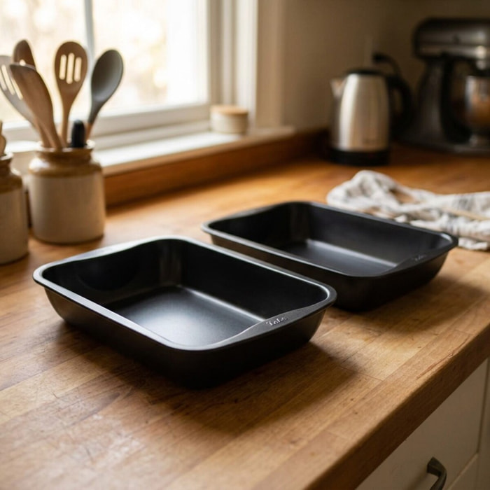Ensemble de 2 Plats à four XXL rectangle 40 x 34 cm Zenker Spécial Cooking