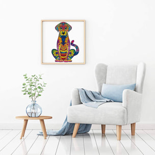 Puzle de Madera con diseño de Perro. 200 piezas.