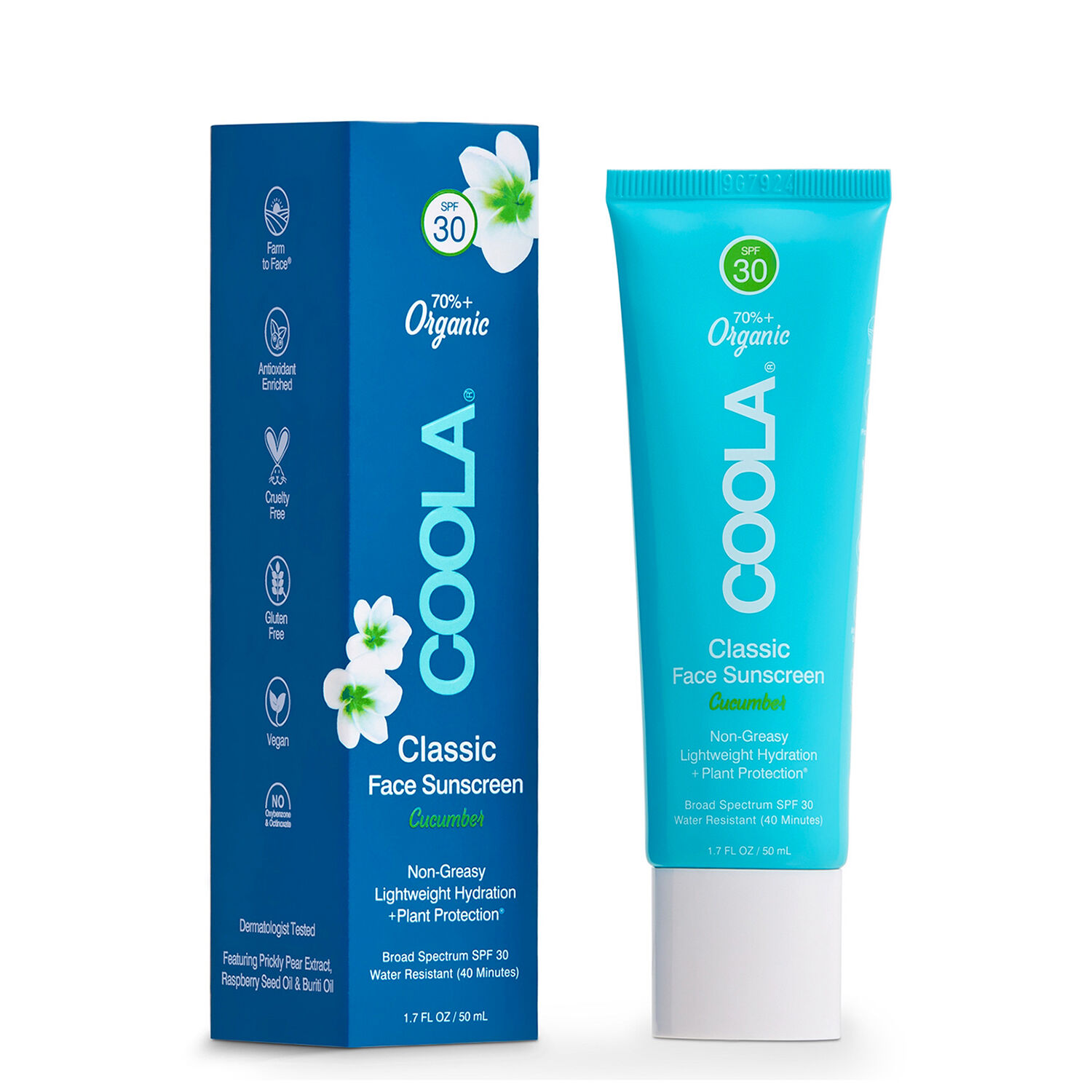 Lotion Solaire Visage Classic SPF30 - Concombre 50 ml