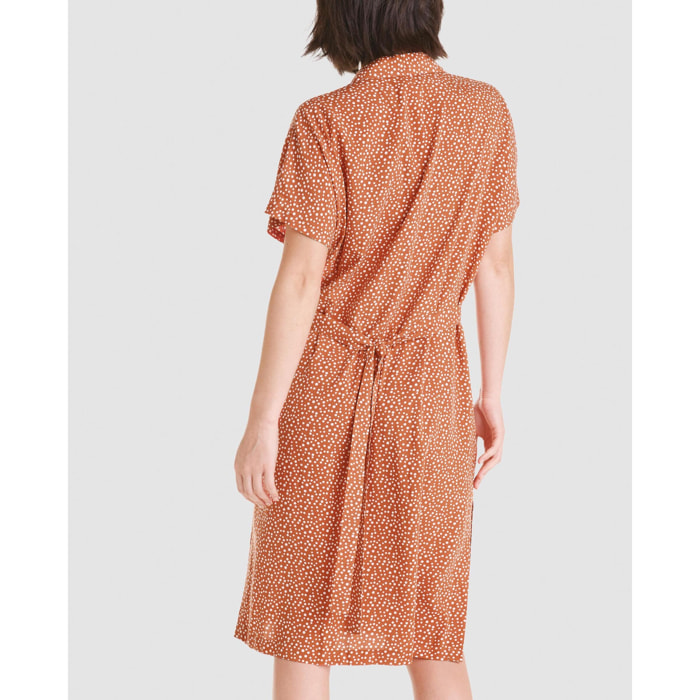 Vestido Topitos Abierto