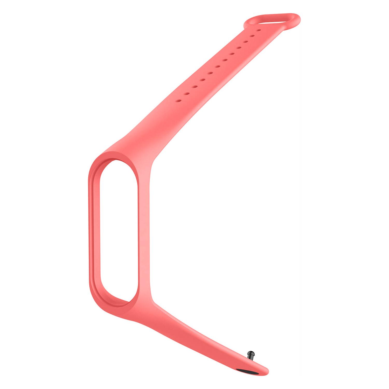 DAM Correa de silicona Compatible con Xiaomi Band 25x1x2 Cm. Color: Rosa