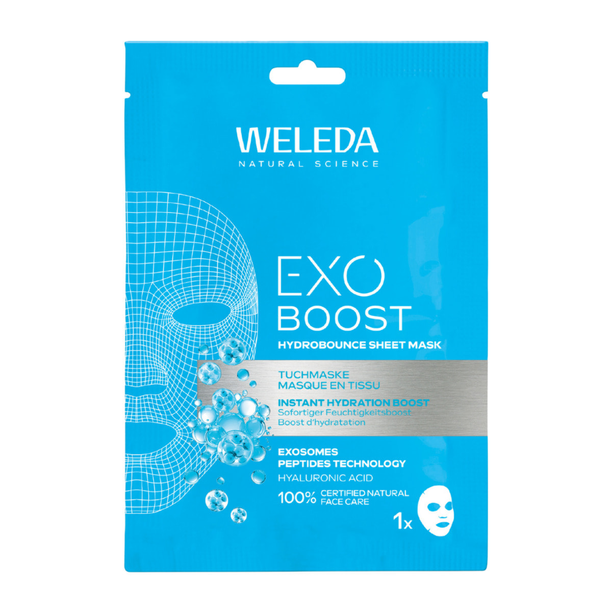 WELEDA - Masque EXO BOOST Hydrobounce - 20ml - -