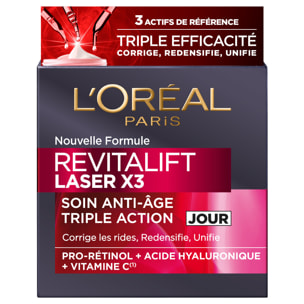 L'Oréal Paris Revitalift Laser Soin Anti-Âge Jour Triple Action 50ml