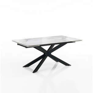 Oresteluchetta Tavolo allungabile WARD WHITE MARBLE