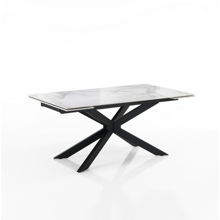 Oresteluchetta Tavolo allungabile WARD WHITE MARBLE