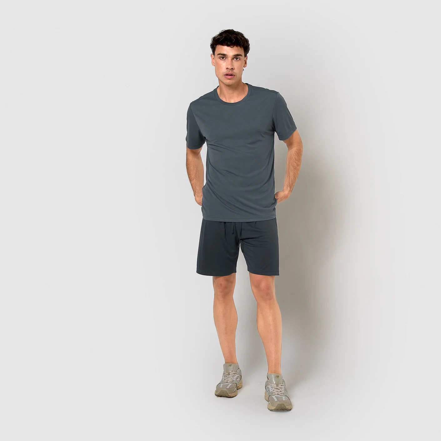 Camiseta deportiva técnica hombre lisa