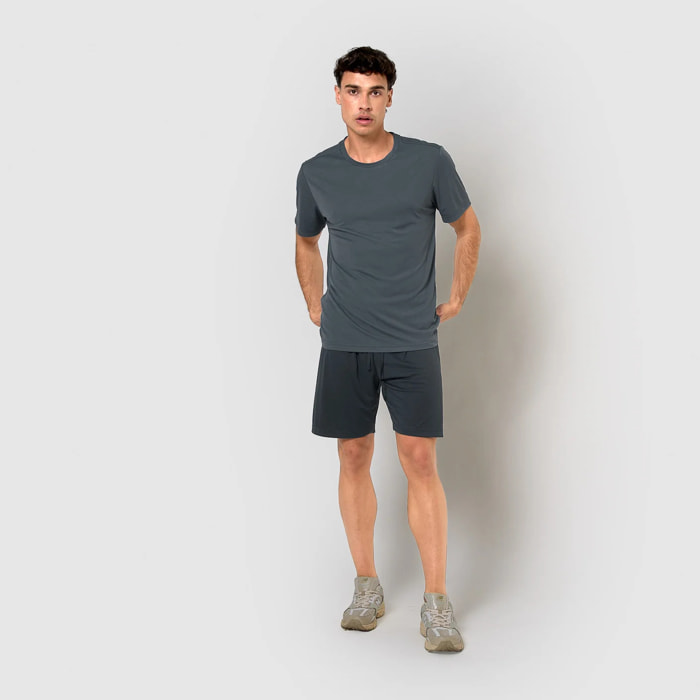 Camiseta deportiva técnica hombre lisa