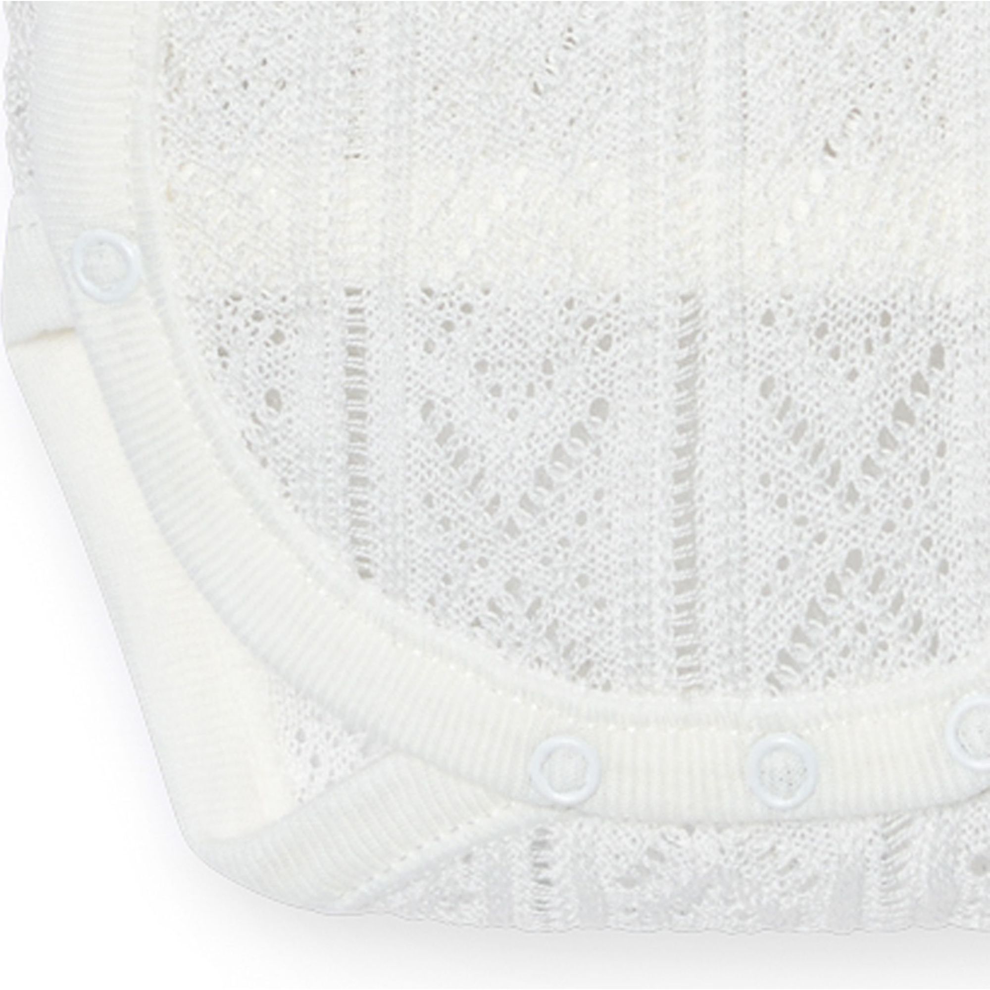 Body cruzado bebé manga corta perlé