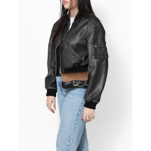 Pochette da Donna Alda in Vera Pelle Made in Italy 10x18x5 cm