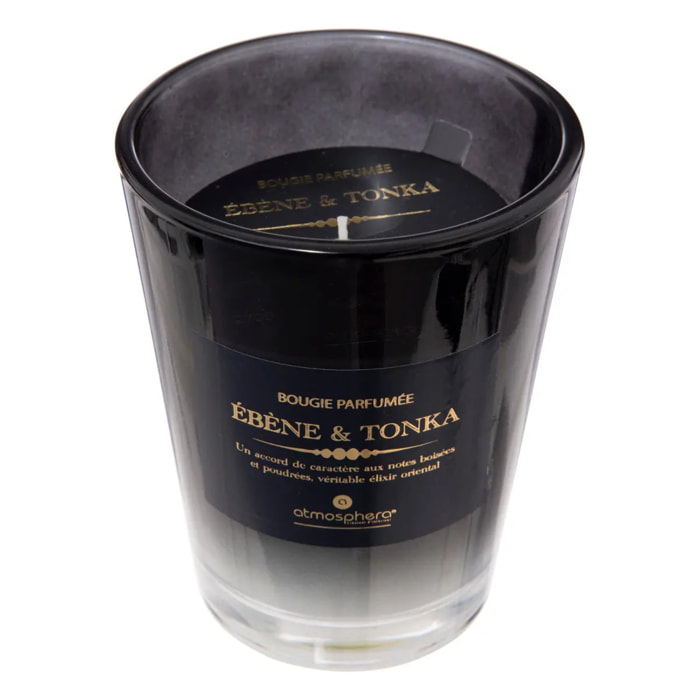 Bougie parfumée Alma 270g pot verre fève tonka