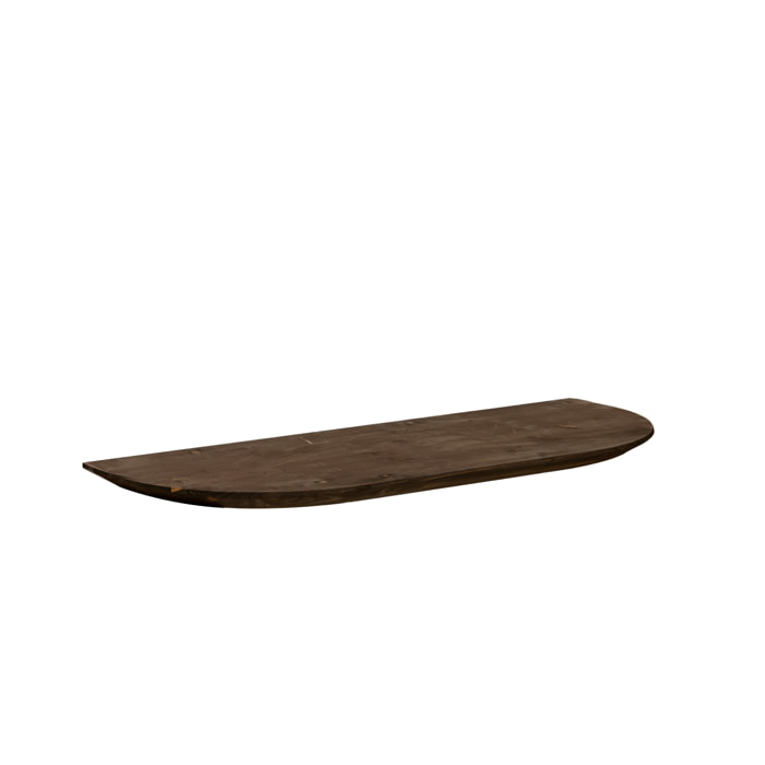 Console d'entrée en bois massif ton noyer 100cm Hauteur: 3.2 Longueur: 100 Largeur: 30