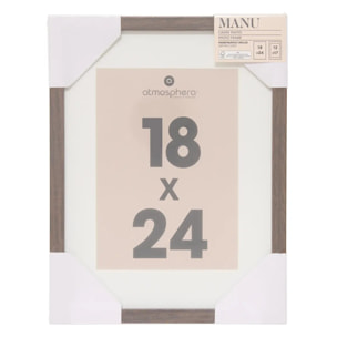 Cadre-photos Manu 18x24cm marron