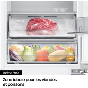 Réfrigérateur combiné encastrable SAMSUNG BRB26603EWW OptimalFresh