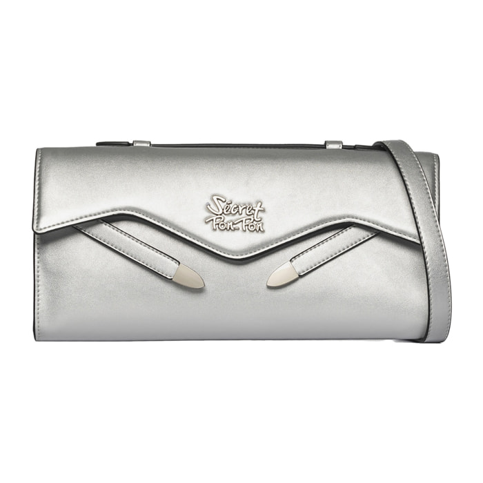 Borsa a mano da donna - Modello Eolara Lux - 100% poliuretano - 30.5 x 15.0 x 4.0 cm