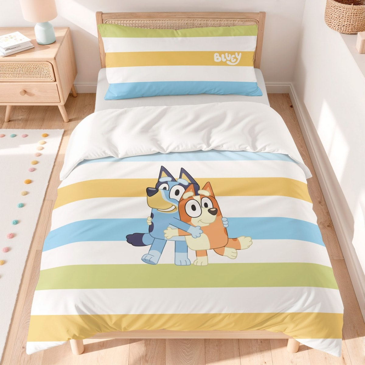 Funda nordica BLUEY + funda almohada 65x65