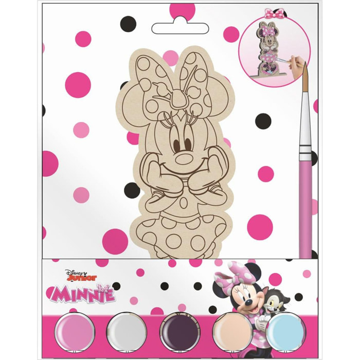 Figuras Coloreables Madera Minnie