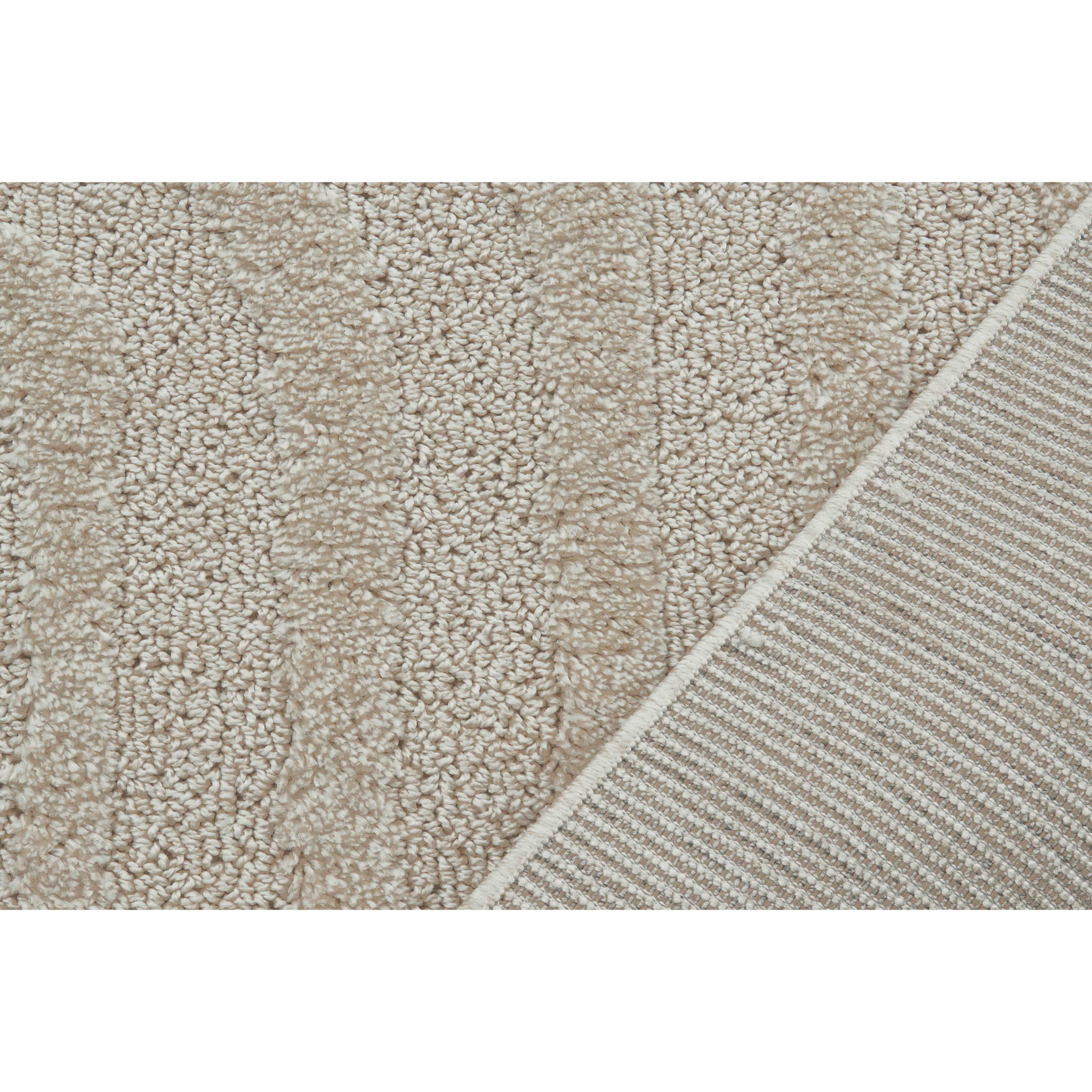 HARMONIE - Tapis motif arc crème