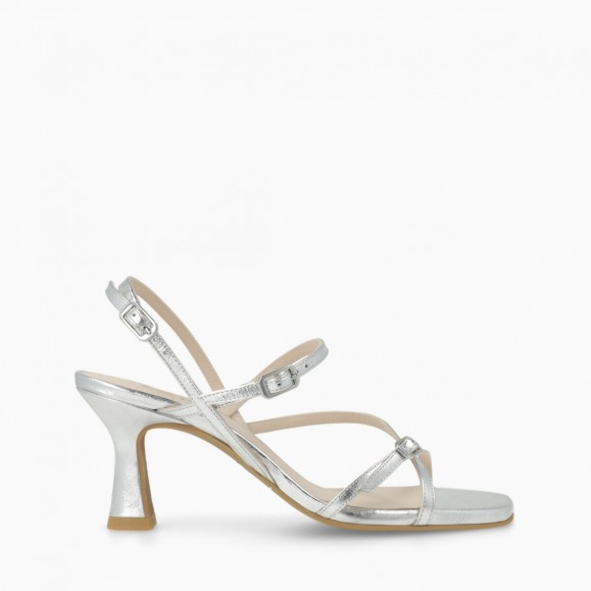 SANDALIAS PLATEADAS LASON