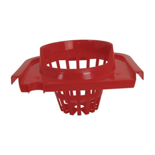 Essoreur rectangulaire pour seau PP 14L Rouge MSV
