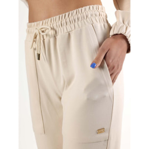 Tuta da donna con cappuccio e zip non Felpeta Leone Chic Boxing