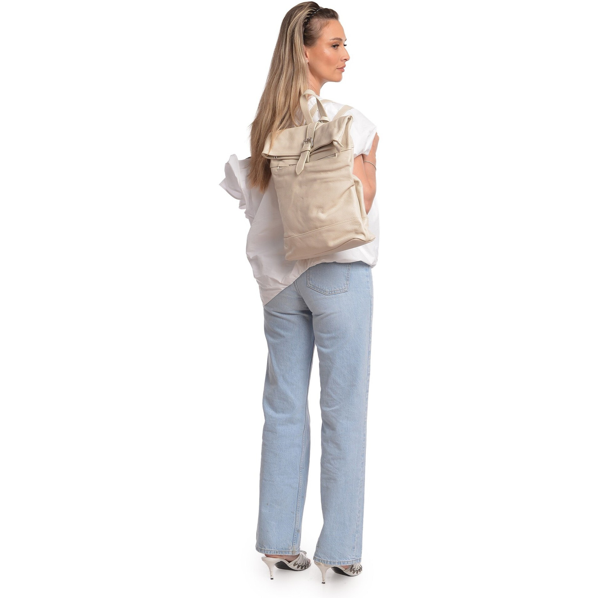 Zaino Anna Luchini Beige
