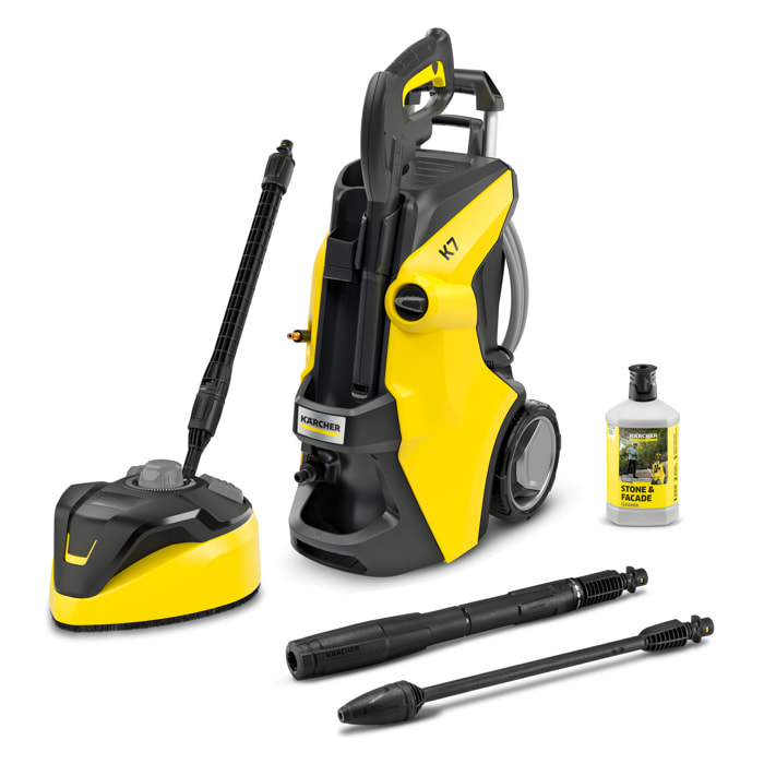 Nettoyeur haute pression Karcher K7 Power Flex Home - 180 bars - 600 L/h - brosse terrasse - flexible antivrille 10m