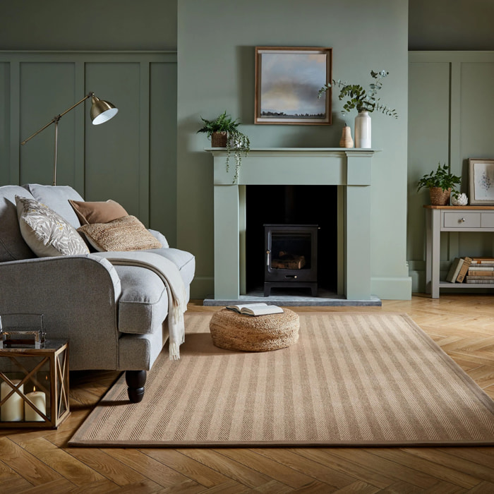 Tapis antiderapant en jute KIRA