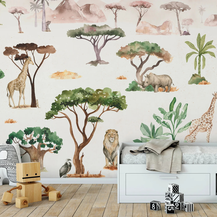 Papier peint panoramique Serengeti