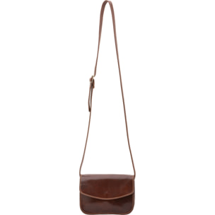 Borsa a tracolla da donna - Modello False - Vera pelle - 19.0 x 13.0 x 9.5 cm