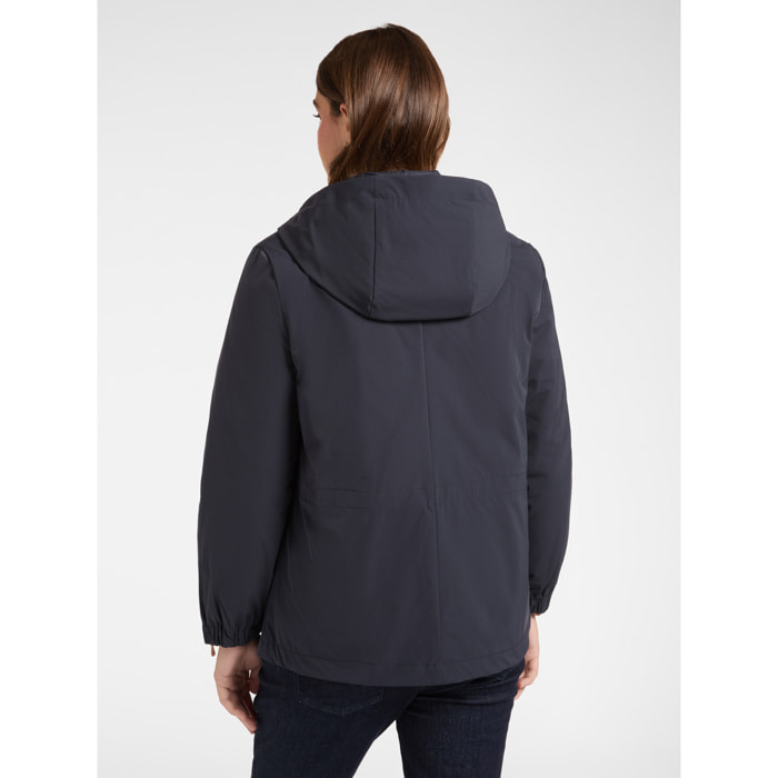 Elena Mirò - Parka corto desmontable - Azul