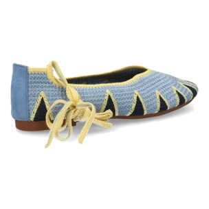 Bailarinas diseño artesanal tejidas a mano