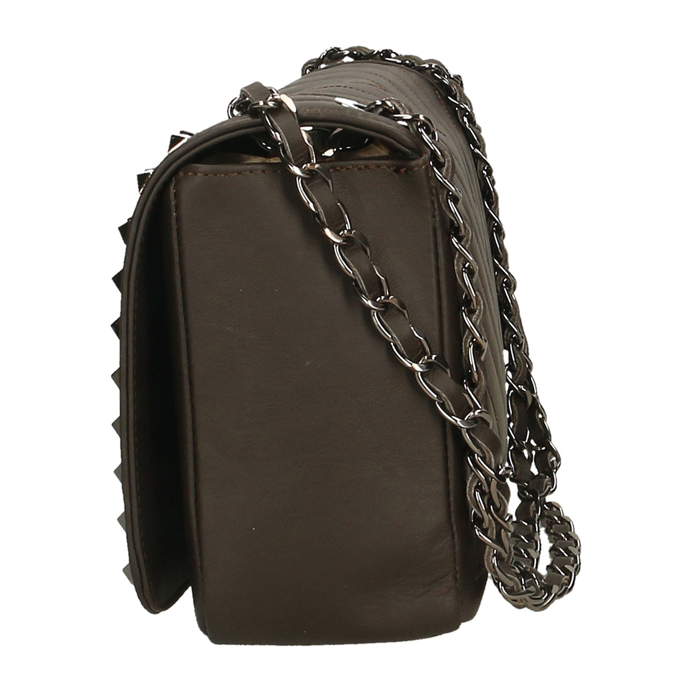 Borsa a tracolla da donna In Vera pelle Made in Italy 27x17x8 cm