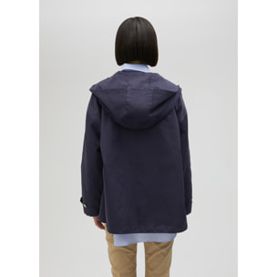 Parka corto con cappuccio