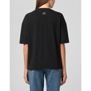 PHILIPP PLEIN Camiseta de corte masculino CRYSTAL
