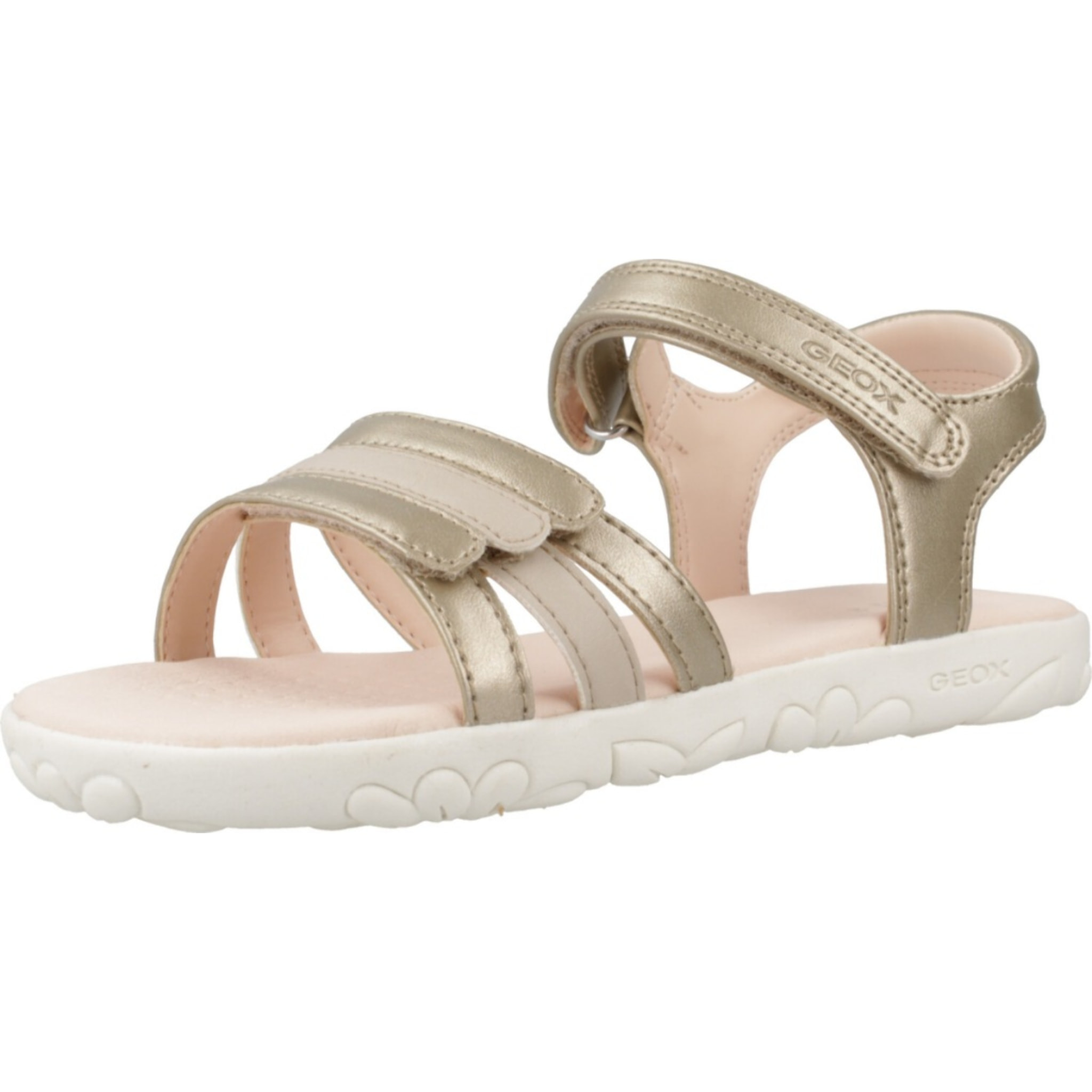 Sandalias Niña de la marca GEOX  modelo J SANDAL HAITI GIRL Gold