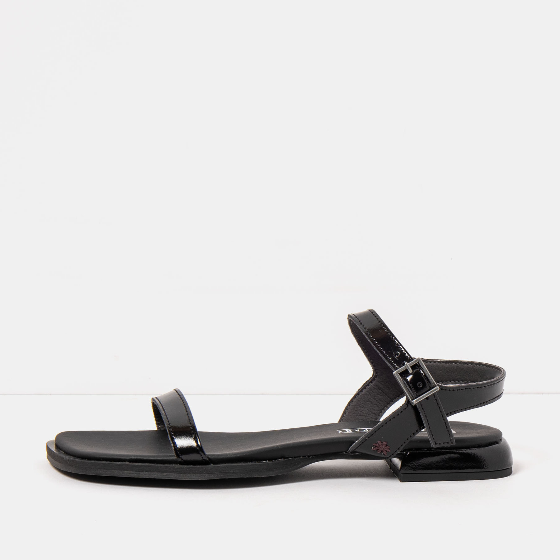Sandalias 2000 NAPPA SHINNY BLACK / BERGAMO color Black