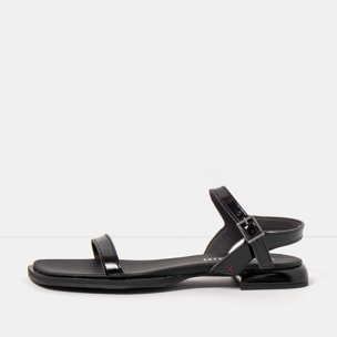 Sandalias 2000 NAPPA SHINNY BLACK / BERGAMO color Black