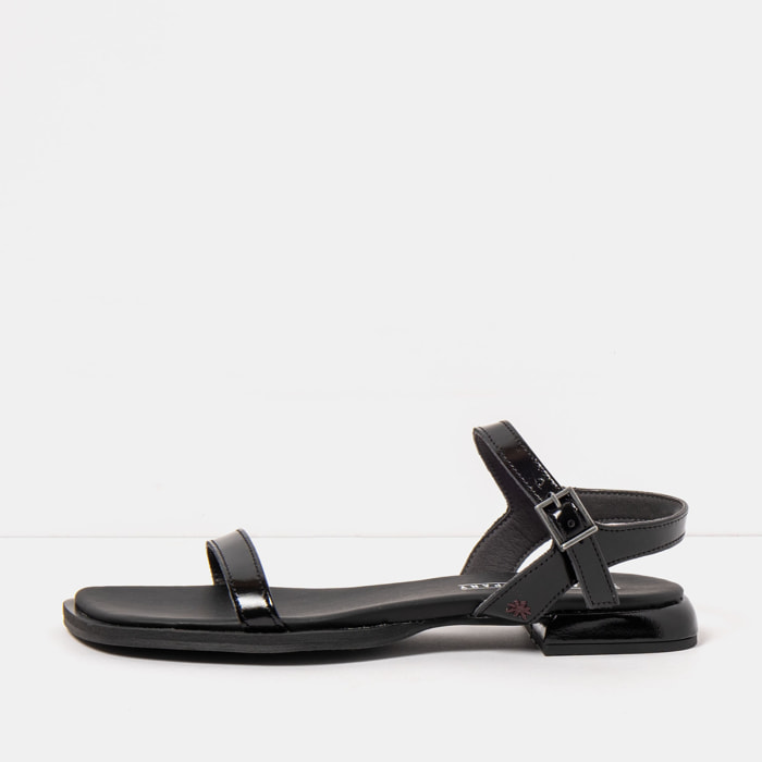 Sandalias 2000 NAPPA SHINNY BLACK / BERGAMO color Black
